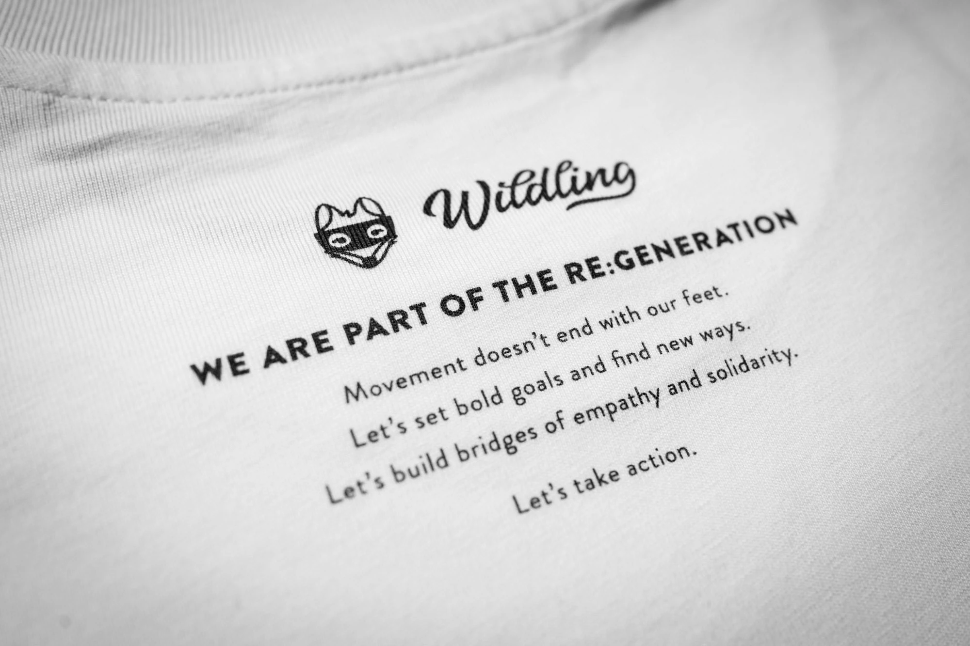 Wildling Shoes "WE ARE" T-Shirt, Weiß 7 Wildling Shoes "WE ARE" T-Shirt, Weiß
