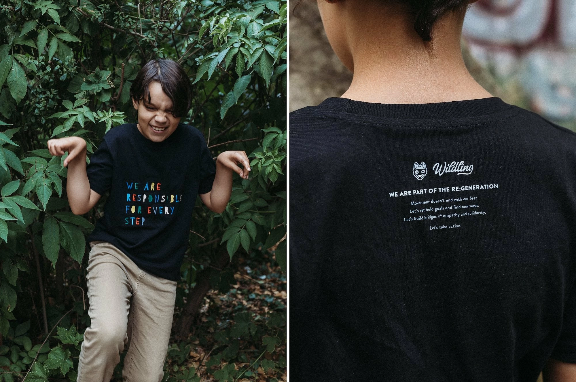 Wildling Shoes "WE ARE" T-Shirt, Kids 8 Wildling Shoes "WE ARE" T-Shirt, Kids